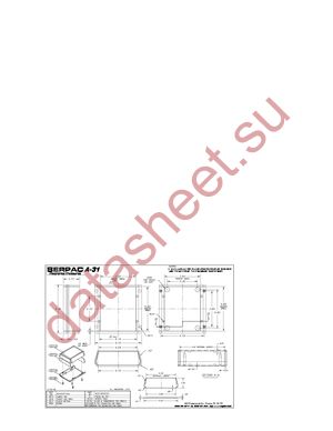 A-31-BLACK NO END PANELS datasheet  